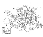 Power Wheels PP105 replacement parts diagram