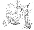 Power Wheels 7083 replacement parts diagram