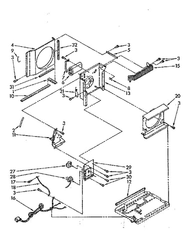 Air flow and control parts