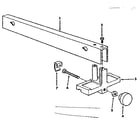 Craftsman 113221611 rip fence assembly 62937 diagram