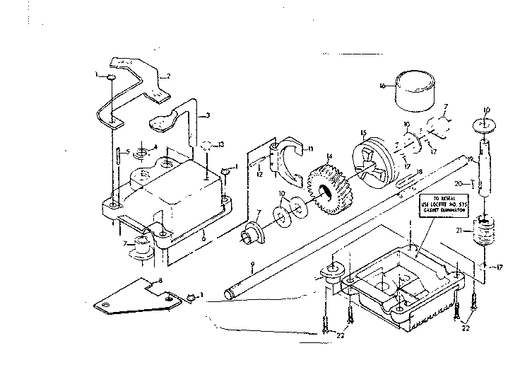 GEAR CASE ASSEMBLY