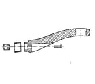 Kenmore 3925068 handle assembly no: 012 diagram