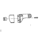 Kenmore 3925068 handle assembly no: 042 diagram