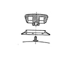 Kenmore 3925068 knob assembly no: 050 diagram