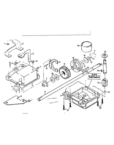 Gear case assembly