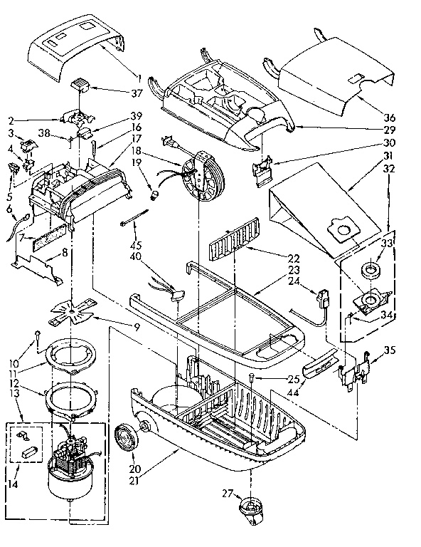 Vacuum cleaner parts