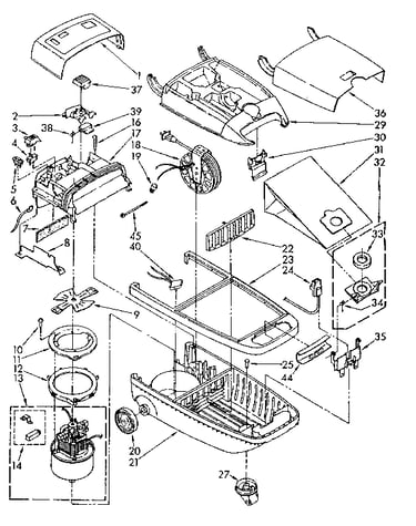Vacuum cleaner parts
