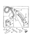 Hose and attachment parts