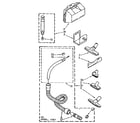 Kenmore 1164461280 attachment parts diagram