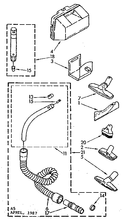 Attachment parts