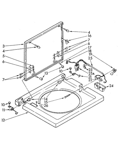 Washer top and lid