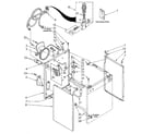 Kenmore 11084671600 rear and side panel diagram