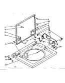 Washer top and lid parts