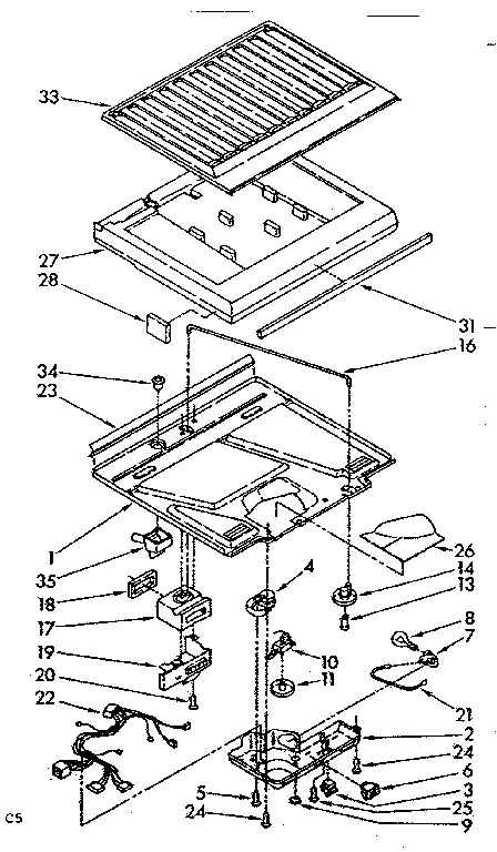 COMPARTMENT SEPARATOR PARTS