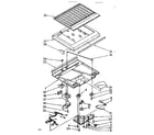 Kenmore 1068378710 compartment separator parts diagram
