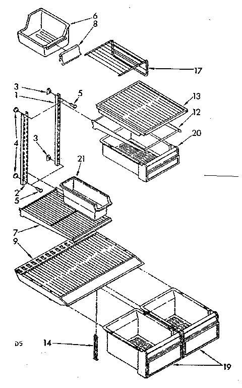 SHELF PARTS