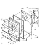 Refrigerator door parts