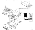 LXI 260300600 cabinet & chassis diagram