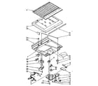 Kenmore 1068378571 compartment separator parts diagram