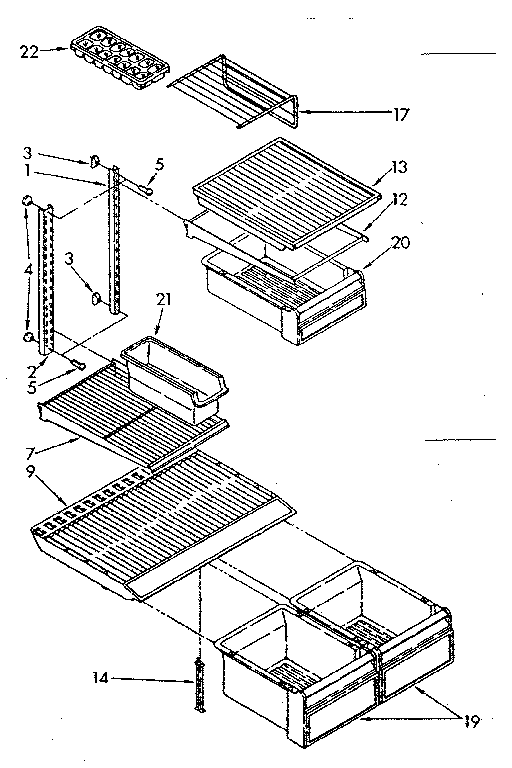 Shelf parts