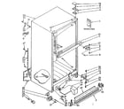 Kenmore 1068630664 cabinet parts diagram