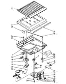 Comparment separator/divider block