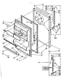 Refrigerator door parts