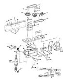 Motor and pulley assembly with guard