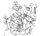 Kenmore 5648668611 cavity parts-a diagram