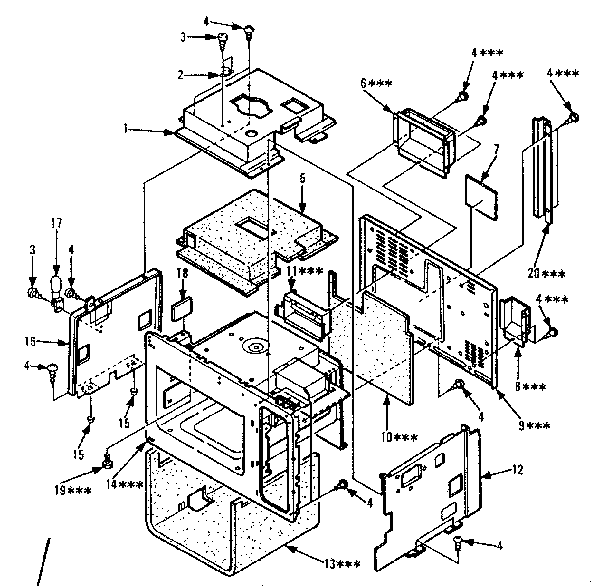 Cavity parts-a