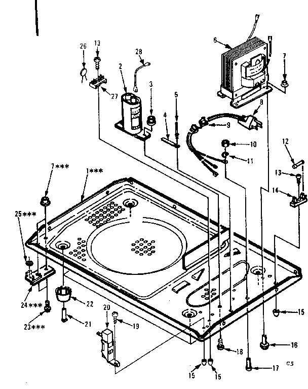 MICROWAVE PARTS