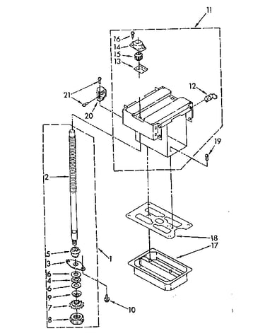 Powerscrew and ram parts