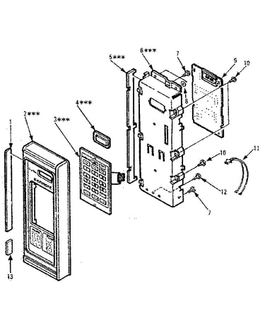 Control panel parts