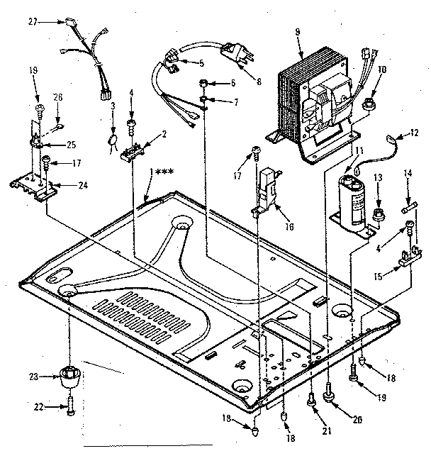 MICROWAVE PARTS