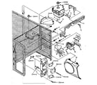 Kenmore 5668878621 switches and microwave parts diagram