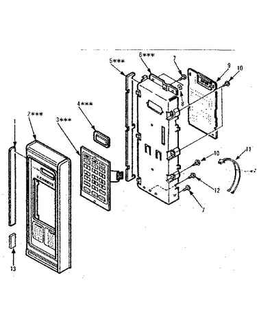 Control panel parts