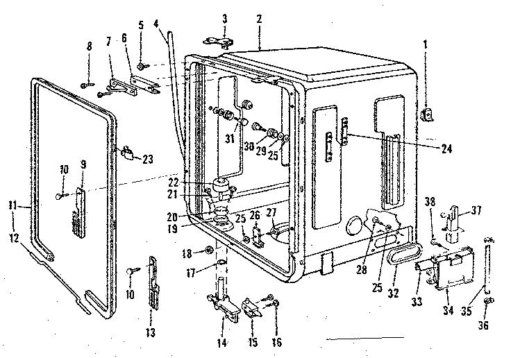 Tub details