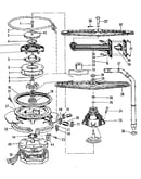 Motor, heater, and spray arm details