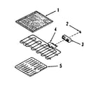 Kenmore 9114338590 optional electric grill module kit 4998610 diagram