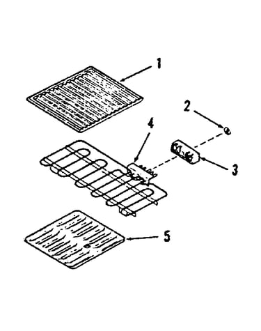 Optional electric grill module kit 4998610