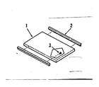 Kenmore 9114338590 optional griddle/grill cover module kit 4998510 diagram