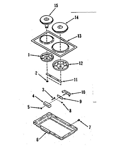 Optional electric hob element module kit 4998530