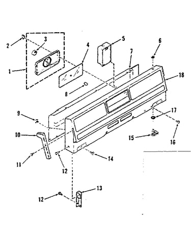 Backguard section