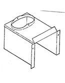 Optional flue collar