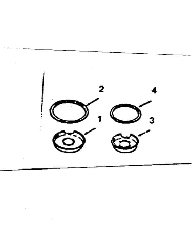 Optional porcelain pan and chrome ring kit no. 8067111