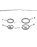 Optional porcelain pan and chrome ring kit no. 8067111