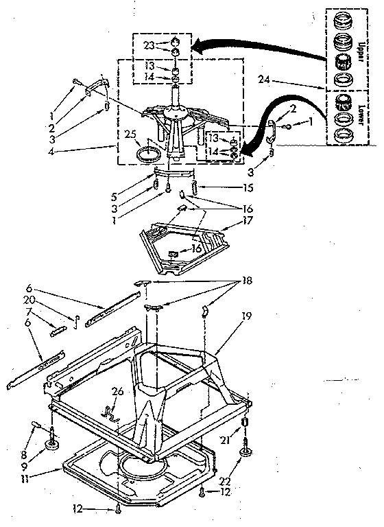 Machine base