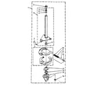 Kenmore 11081321150 brake and drive tube diagram