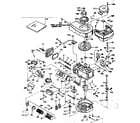 Craftsman 143354222 basic engine diagram
