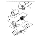 Craftsman 143364082 electric starter motor no. 34934 diagram
